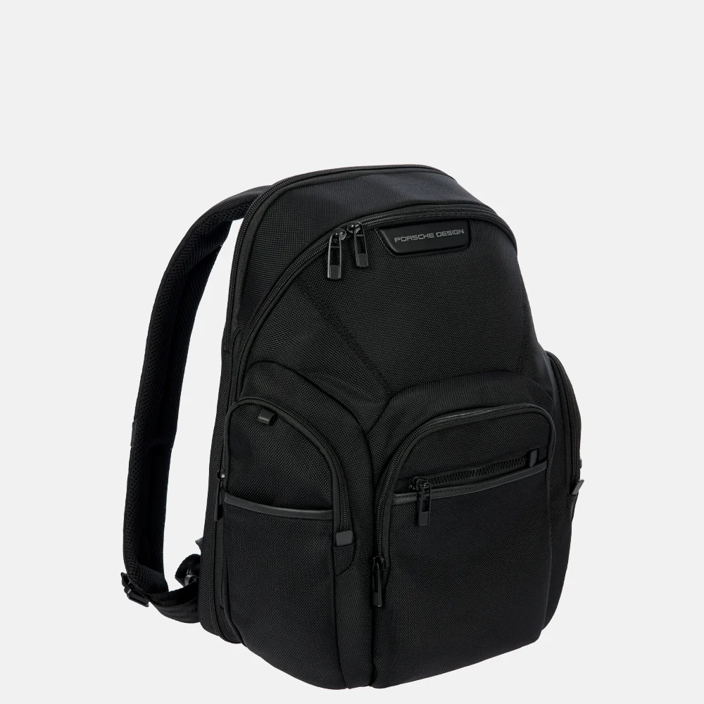 Porsche Design Evo laptoprugzak 13 inch M expandable black bij Duifhuizen