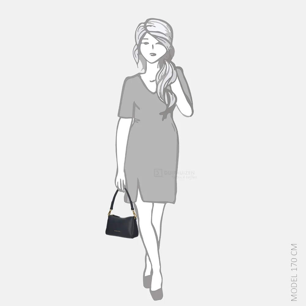 Smaak Amsterdam Jack schoudertas navy bij Duifhuizen