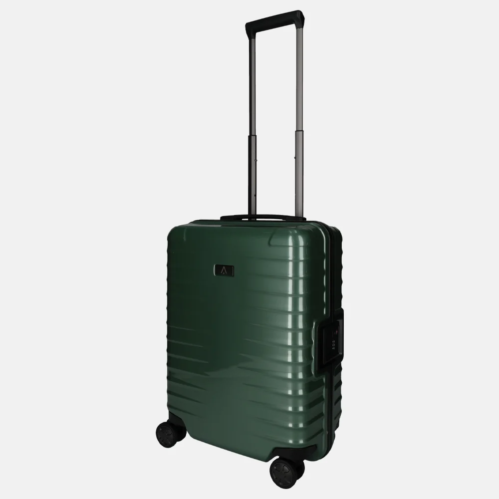 Titan Litron spinner FRAME handbagage koffer 55 cm traubengrun bij Duifhuizen