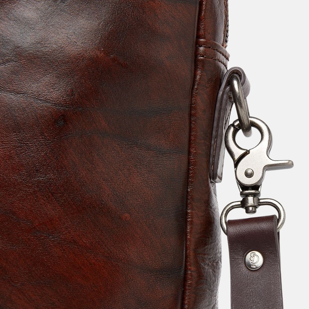 Castelijn & Beerens Rien laptoptas 15.6 inch cognac bij Duifhuizen