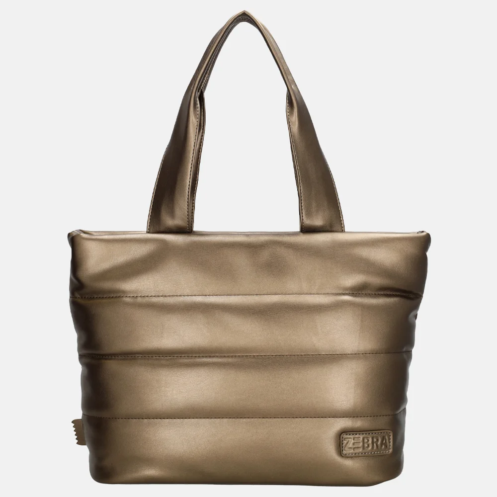 Zebra Trends Evie shopper brons bij Duifhuizen