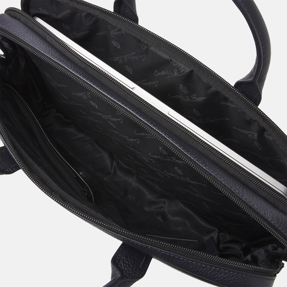 Castelijn & Beerens Onyx Alpha laptoptas 15.6 inch blauw  bij Duifhuizen