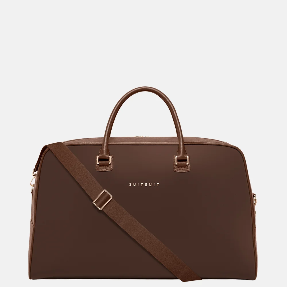 SUITSUIT Serenity Weekendtas hoog chocolade brown bij Duifhuizen