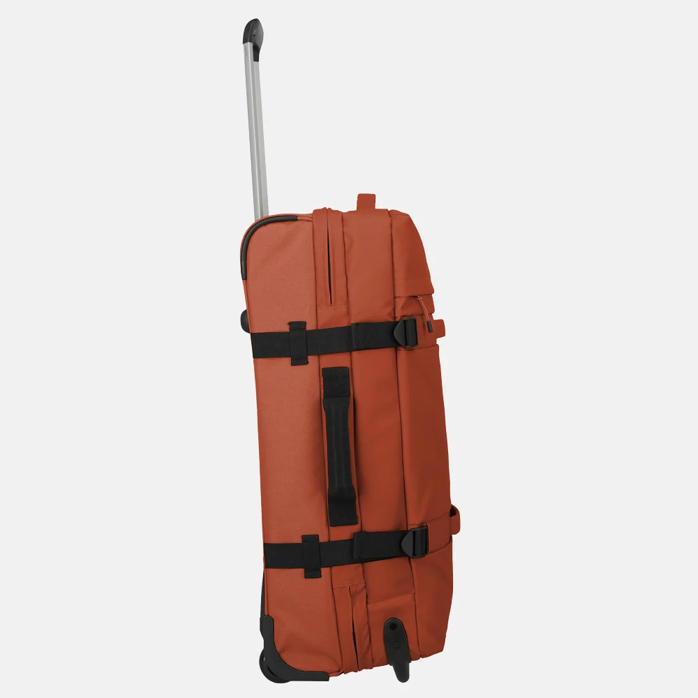 Travelite Bolonia wieltas L 72 cm orange bij Duifhuizen