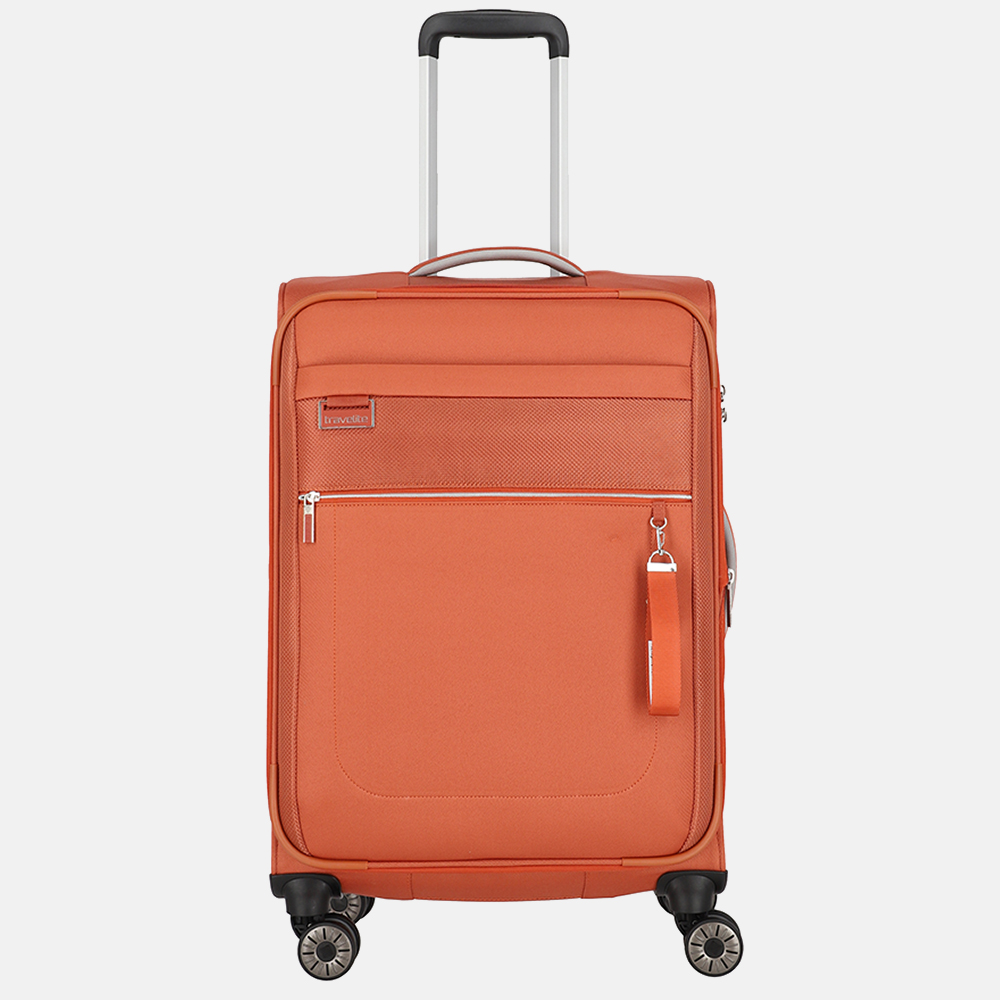 Travelite Miigo koffer 67 cm copper/chutney bij Duifhuizen