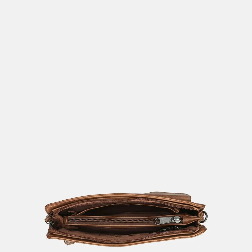 Bear Design crossbody tas cognac bij Duifhuizen