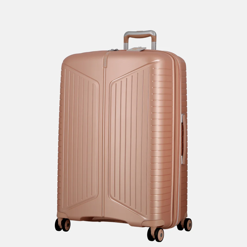 Jump Evae reiskoffer 76 cm expandable rosepale bij Duifhuizen