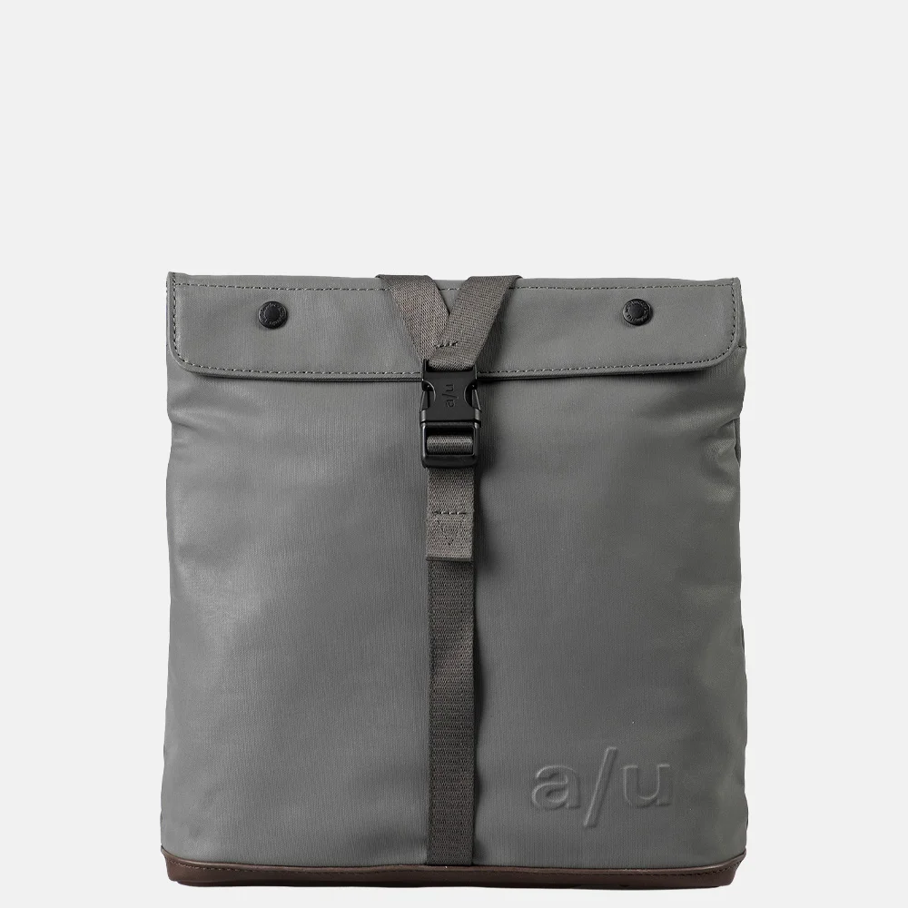 Aunts and Uncles Yao rolltop crossbody tas pewter bij Duifhuizen