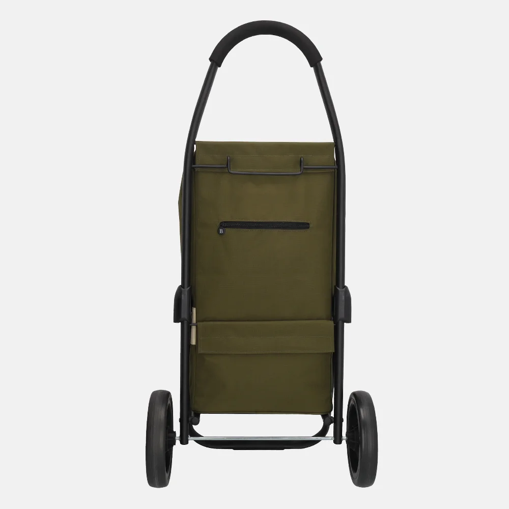 Beagles boodschappentrolley olijfgroen bij Duifhuizen
