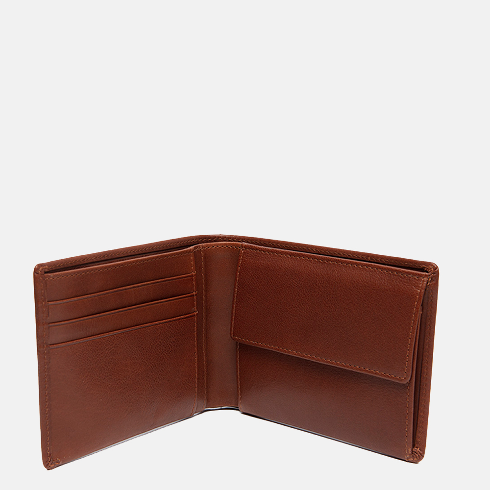 Chesterfield Dakota billfold cognac bij Duifhuizen