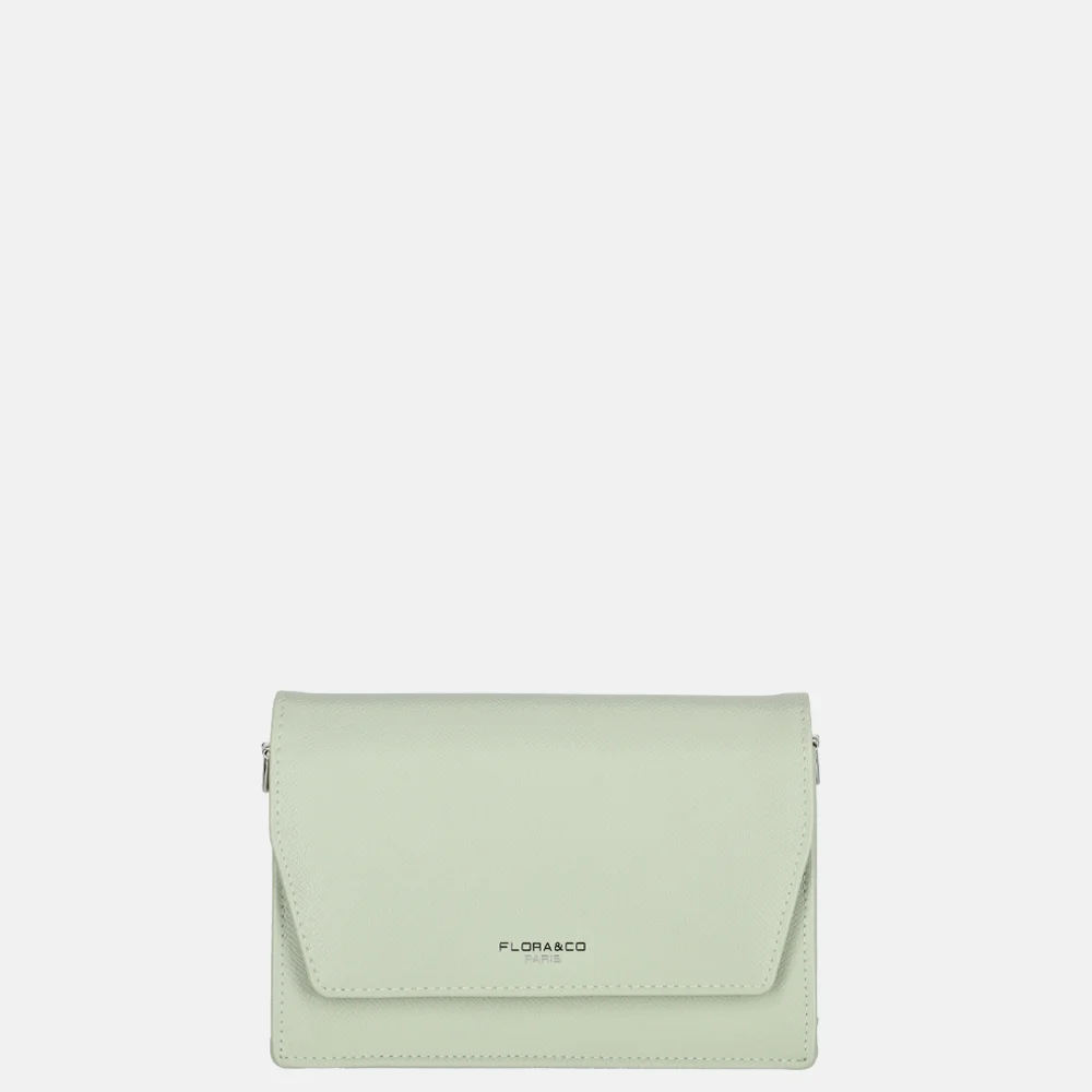 Flora & Co crossbody tas vert clair bij Duifhuizen