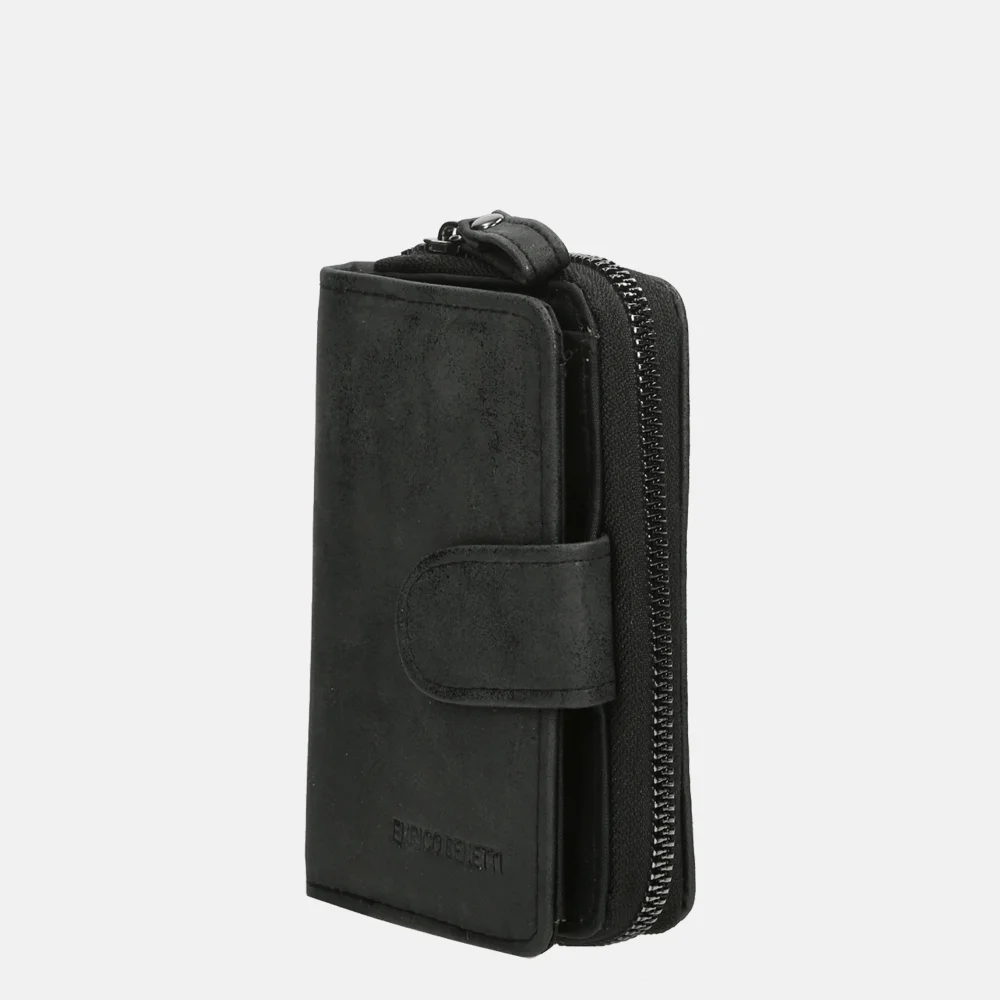 Enrico Benetti Zoë portemonnee S zwart bij Duifhuizen