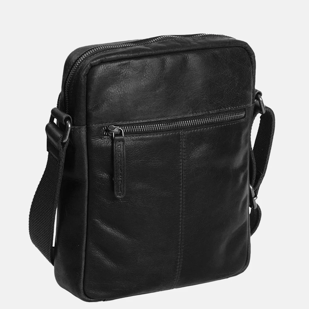 Chesterfield Dessau schoudertas black bij Duifhuizen