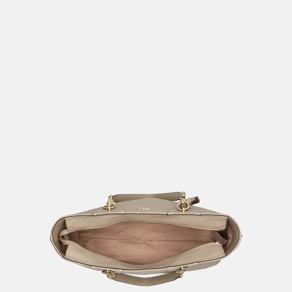 Liu Jo Adonide shopper desert taupe bij Duifhuizen