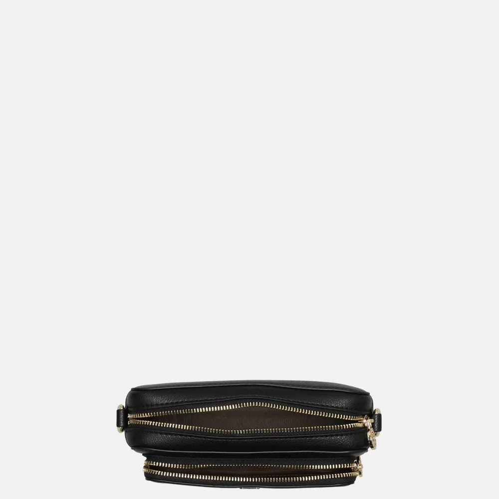 Tommy Hilfiger Icon camera crossbody tas black bij Duifhuizen