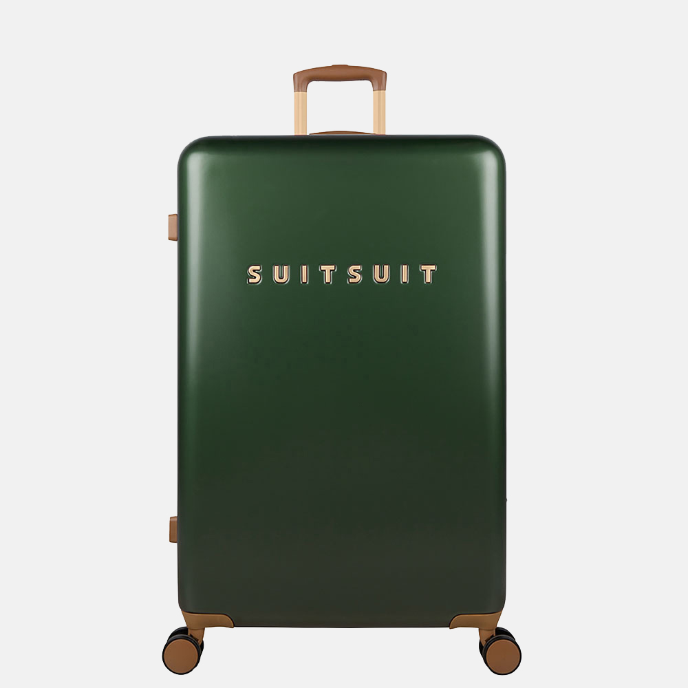 SUITSUIT Fab Seventies Classic koffer 76 cm beetle green bij Duifhuizen