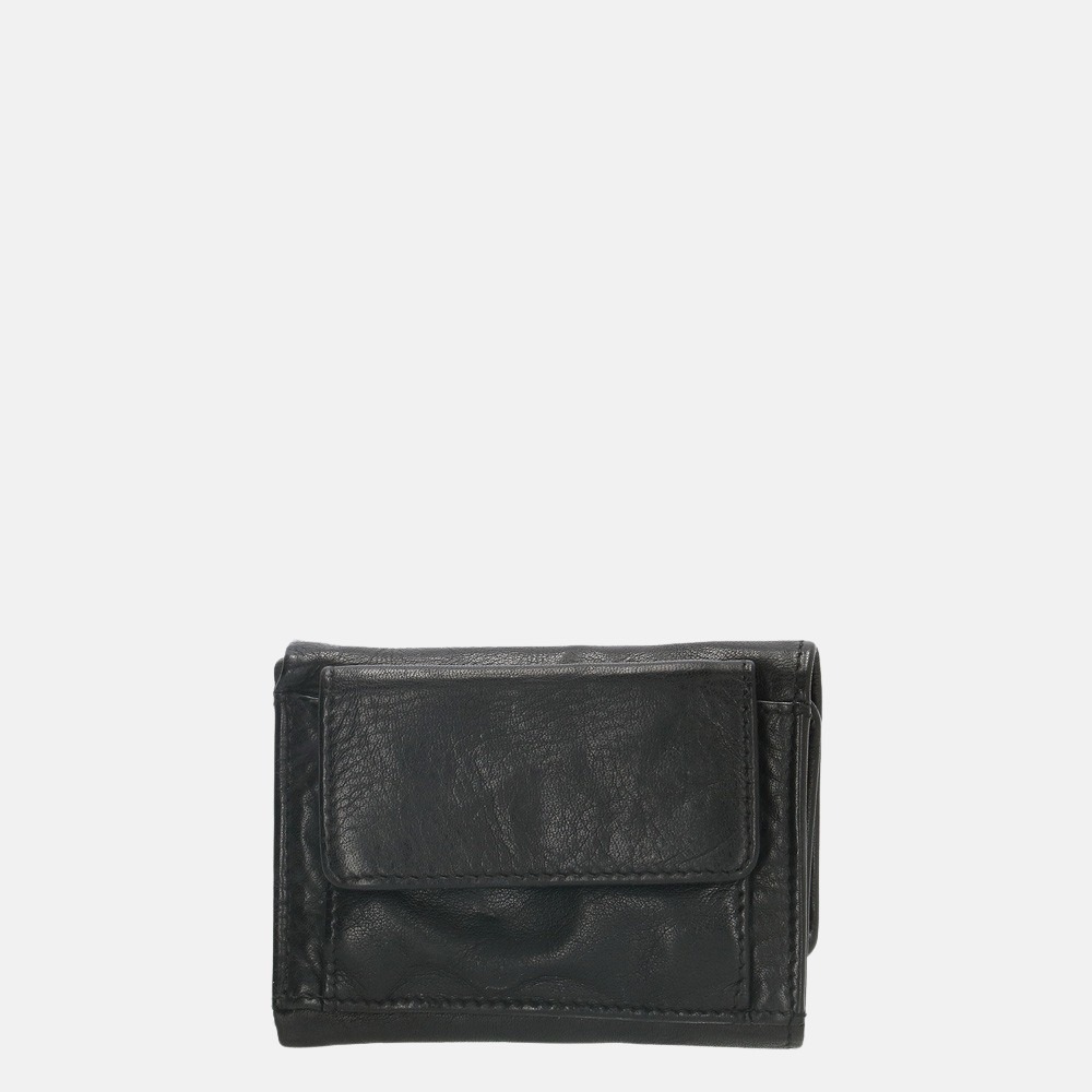 Old West Paint Rock portemonnee S black bij Duifhuizen