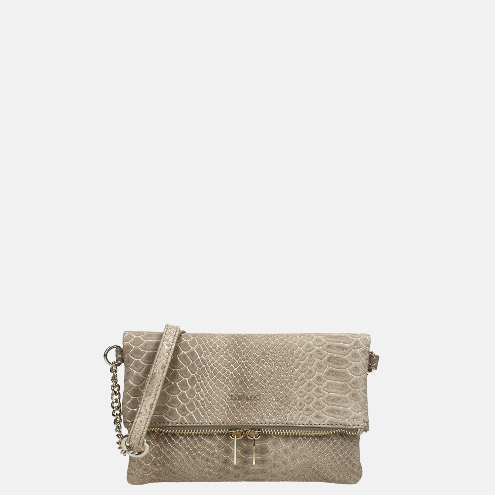 Loulou Essentiels Golden Girl crossbody tas champagne