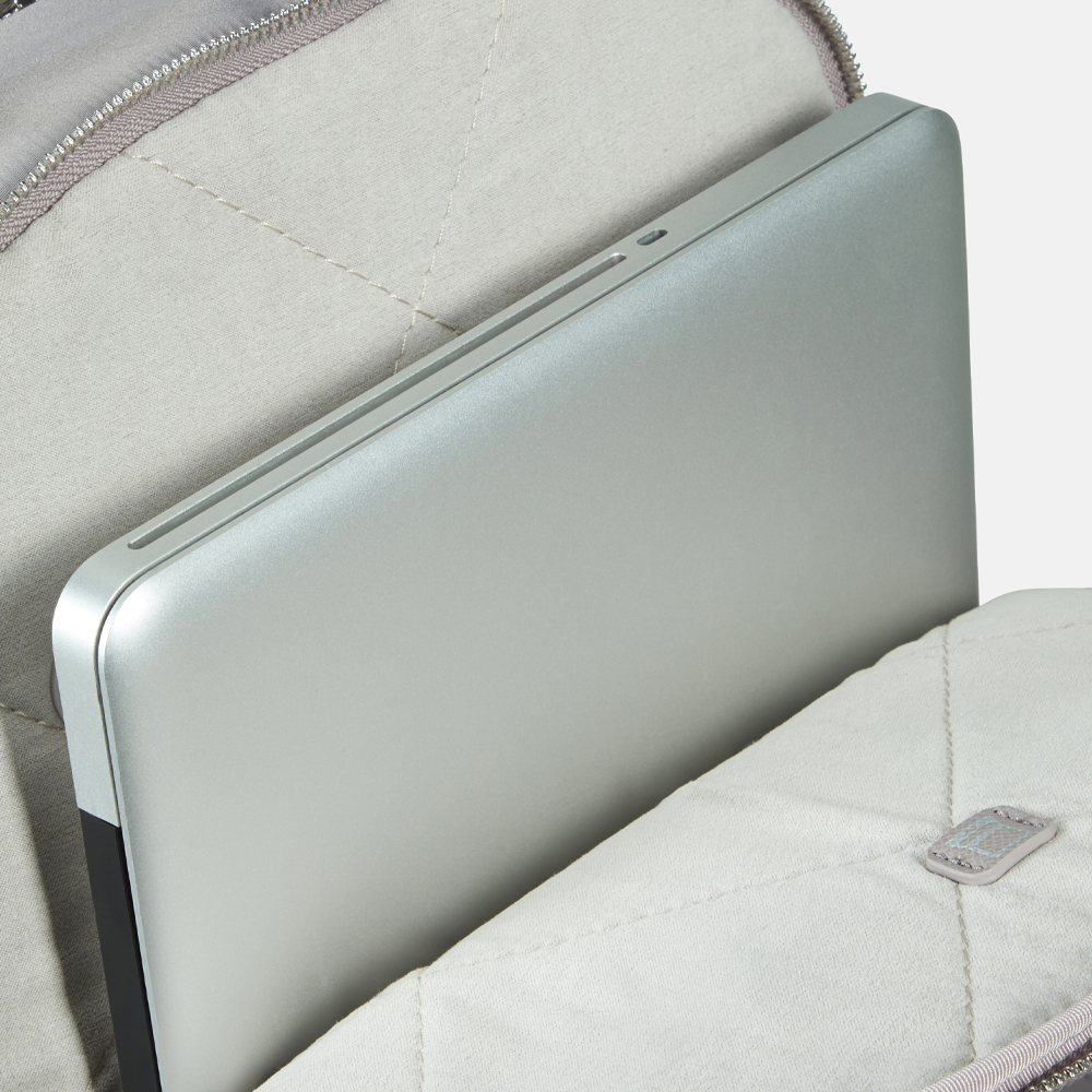 Samsonite Karissa Biz 2.0 rugzak 14.1 inch lilac grey bij Duifhuizen
