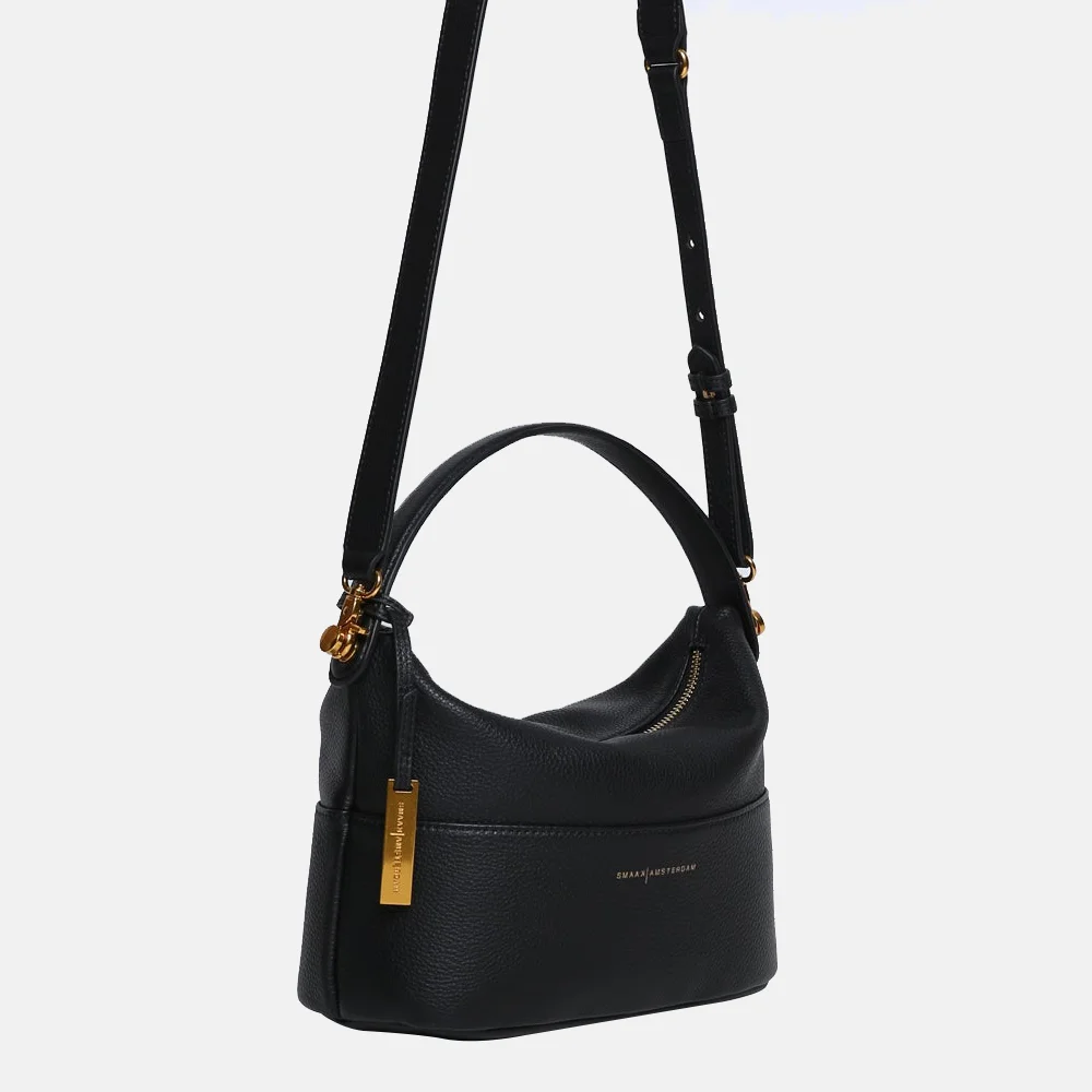 Smaak Amsterdam Kim crossbody tas black bij Duifhuizen