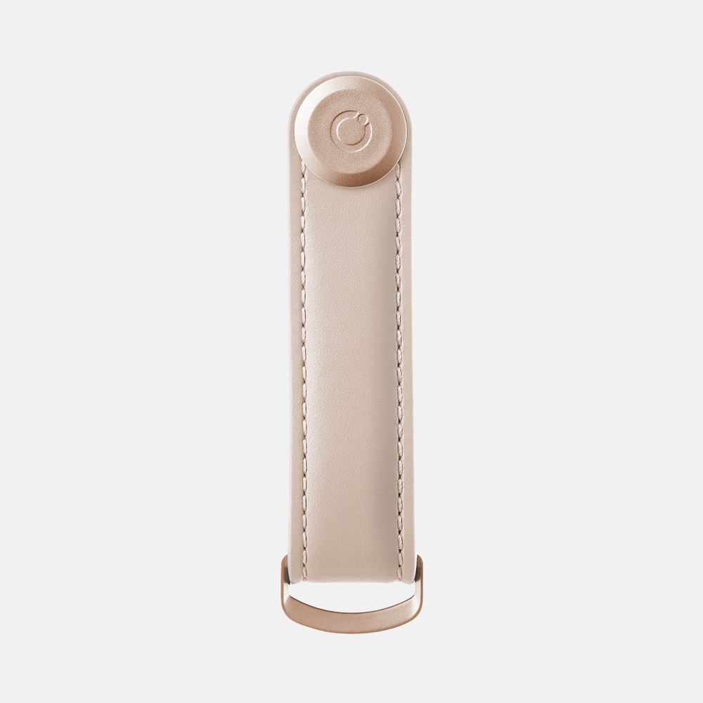Orbitkey Key Organizer 2.0 Leather blush/blush bij Duifhuizen