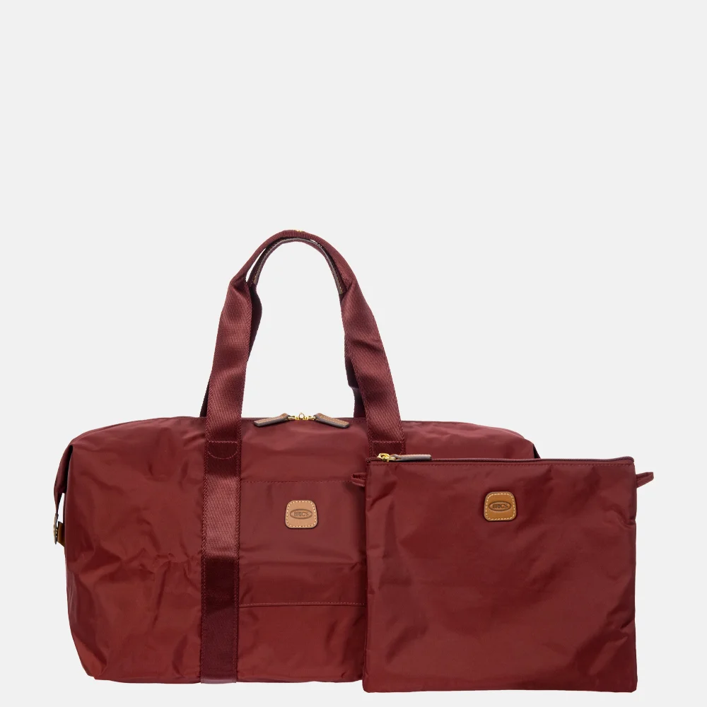 Bric's X-Bag Holdall weekendtas bordeaux bij Duifhuizen