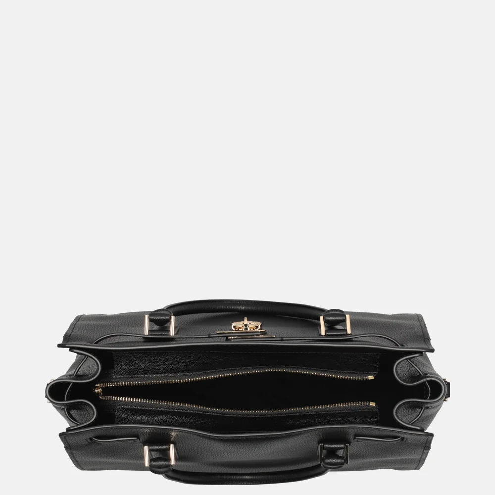 Michael Kors Hamilton handtas L black bij Duifhuizen