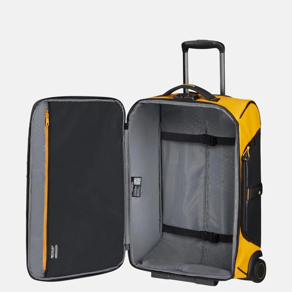 Samsonite Ecodiver reistas op wielen 55 cm TSA yellow bij Duifhuizen