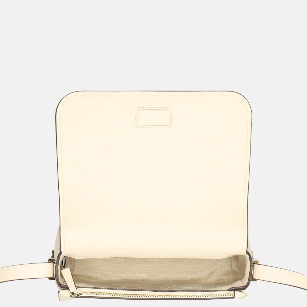 Kate Spade Liv Flap handtas milk glass bij Duifhuizen