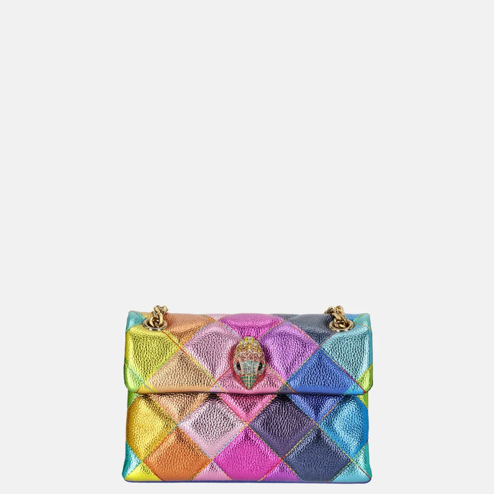 Kurt Geiger Kensington schoudertas mini rainbow mult/other bij Duifhuizen