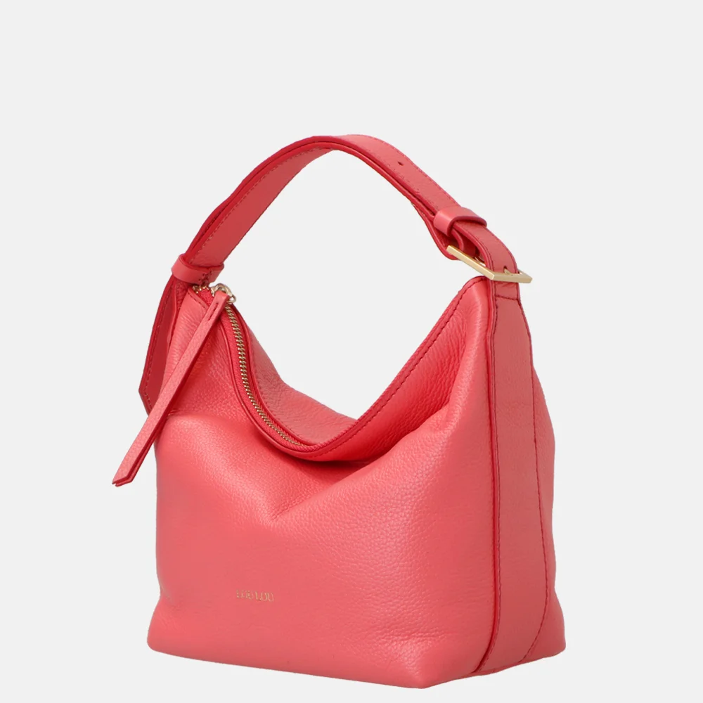Loulou Essentiels Marie handtas grapefruit bij Duifhuizen