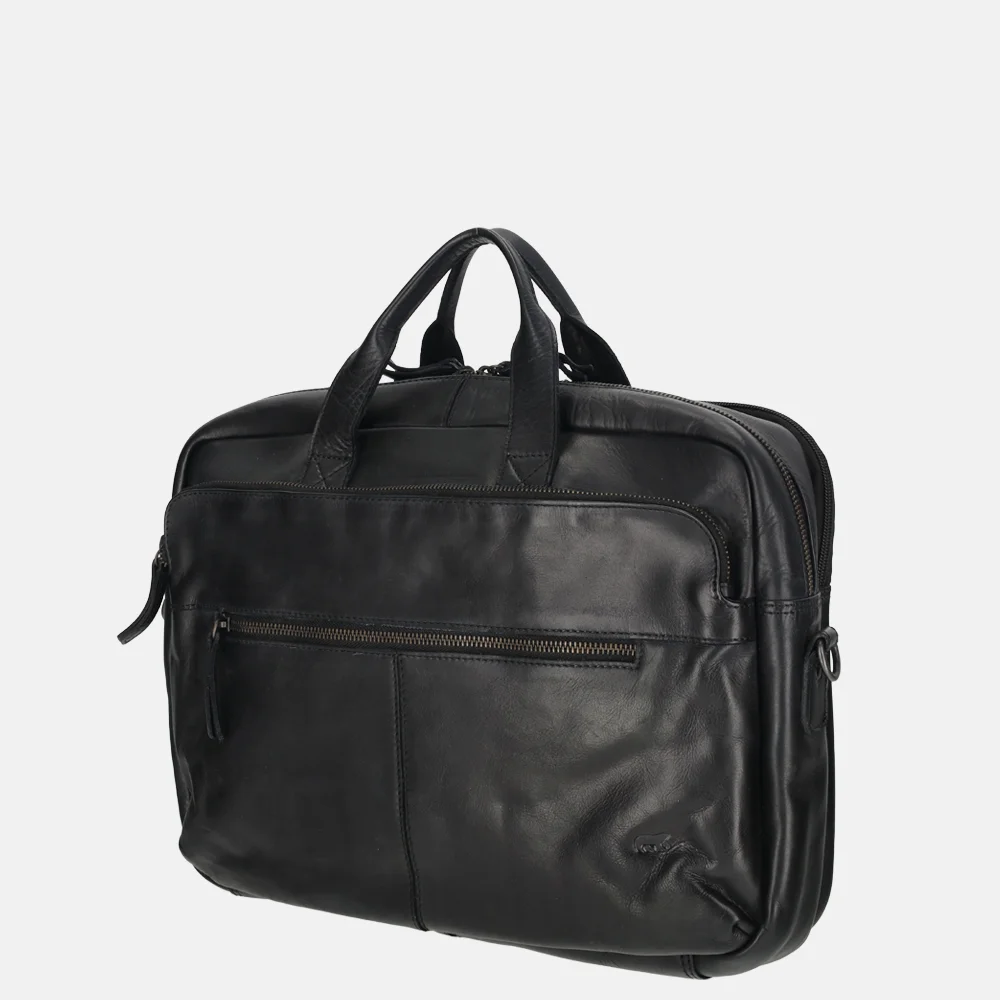 Bear Design Jamie shopper/laptoptas 15.6 inch zwart bij Duifhuizen