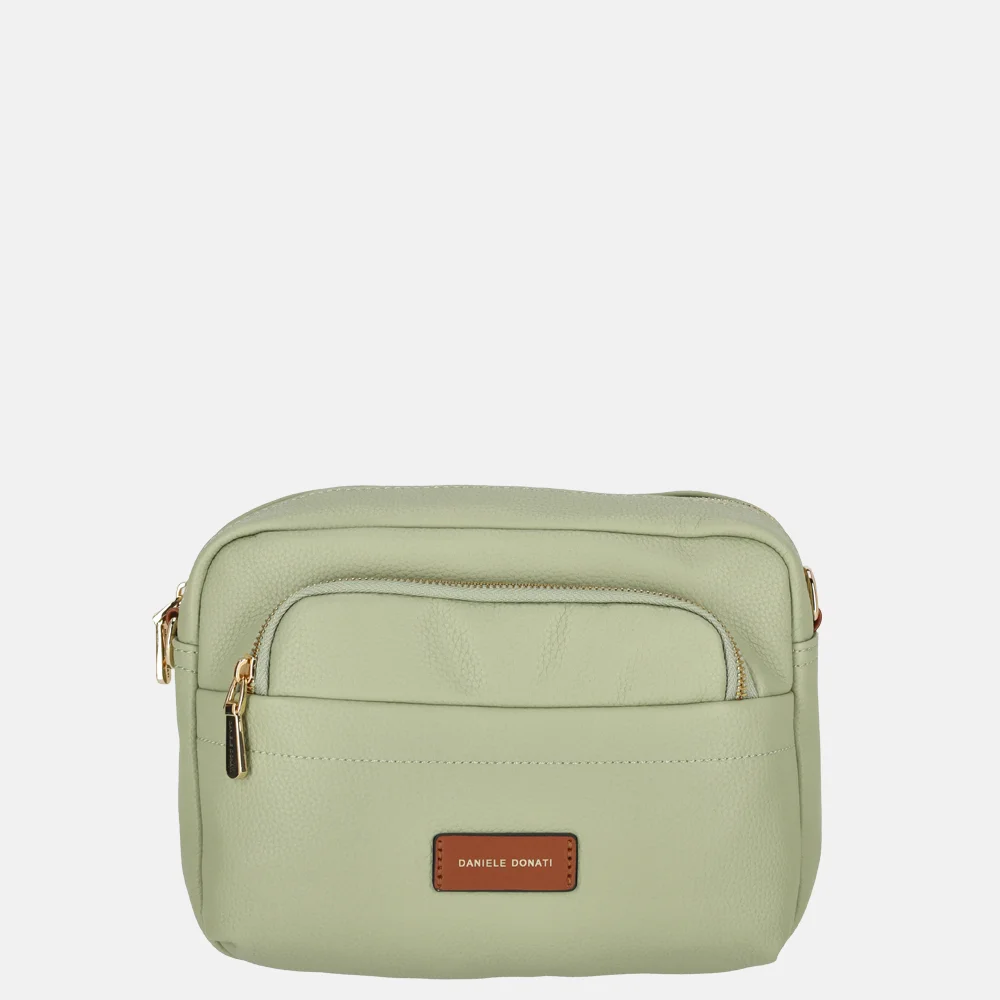Daniele Donati crossbody tas lichtgroen bij Duifhuizen