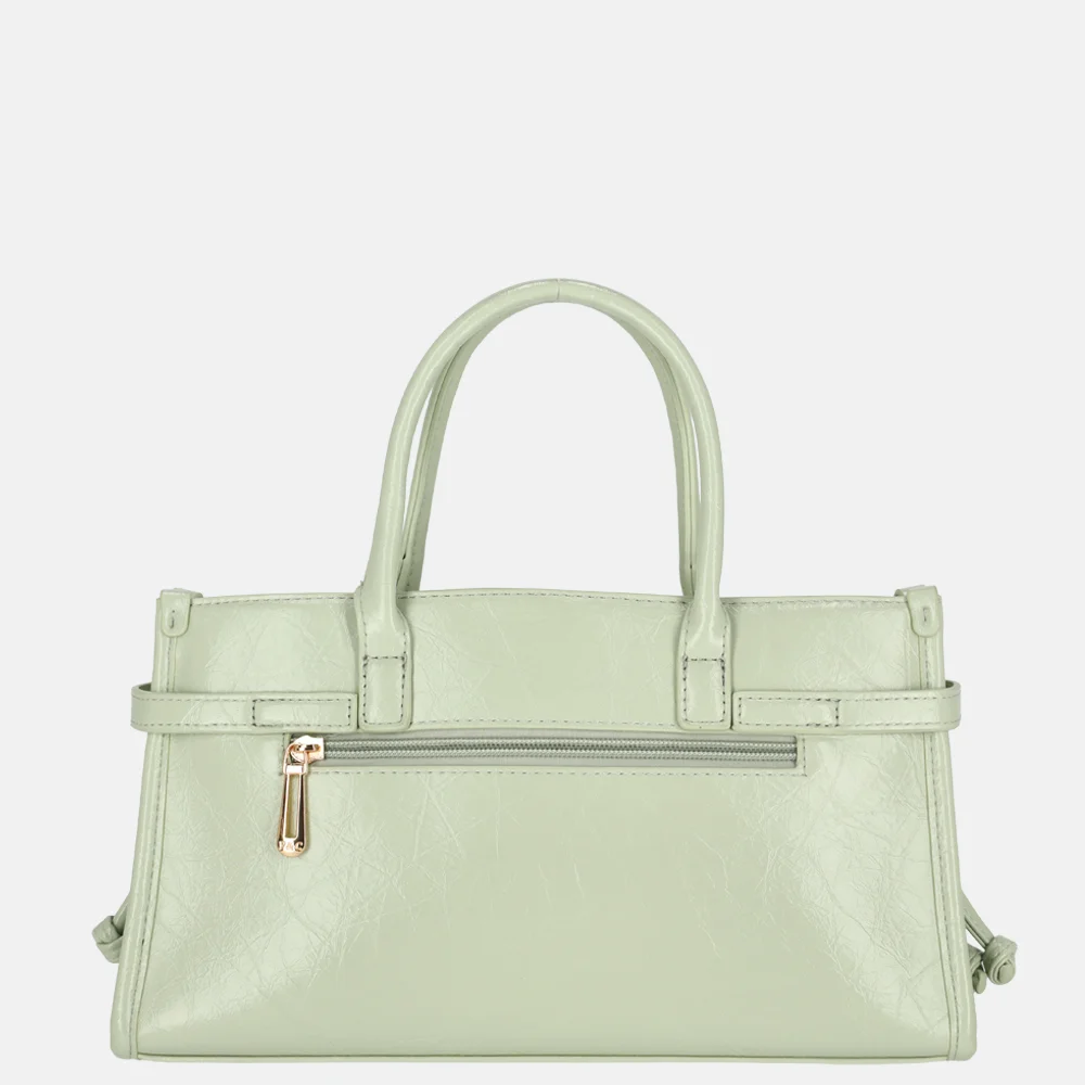 Flora & Co handtas lak vert clair bij Duifhuizen