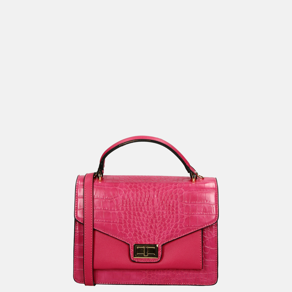 Firenze crossbody tas fuchsia  bij Duifhuizen