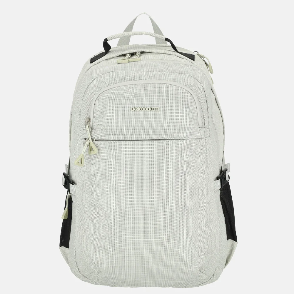 Enrico Benetti Luzern rugzak 17 inch beige bij Duifhuizen