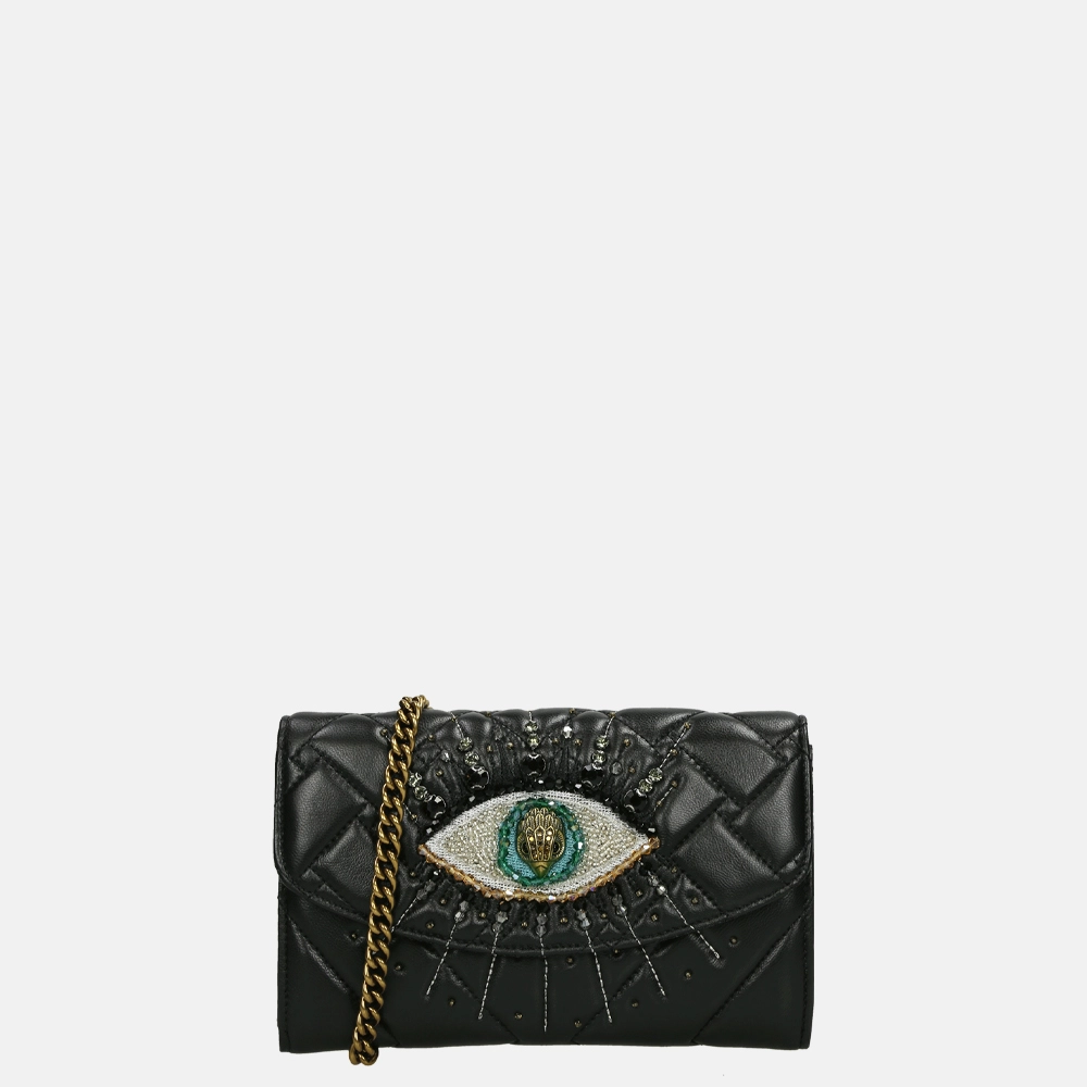 Kurt Geiger Kensington CH Wallet Eye portemonnee black bij Duifhuizen