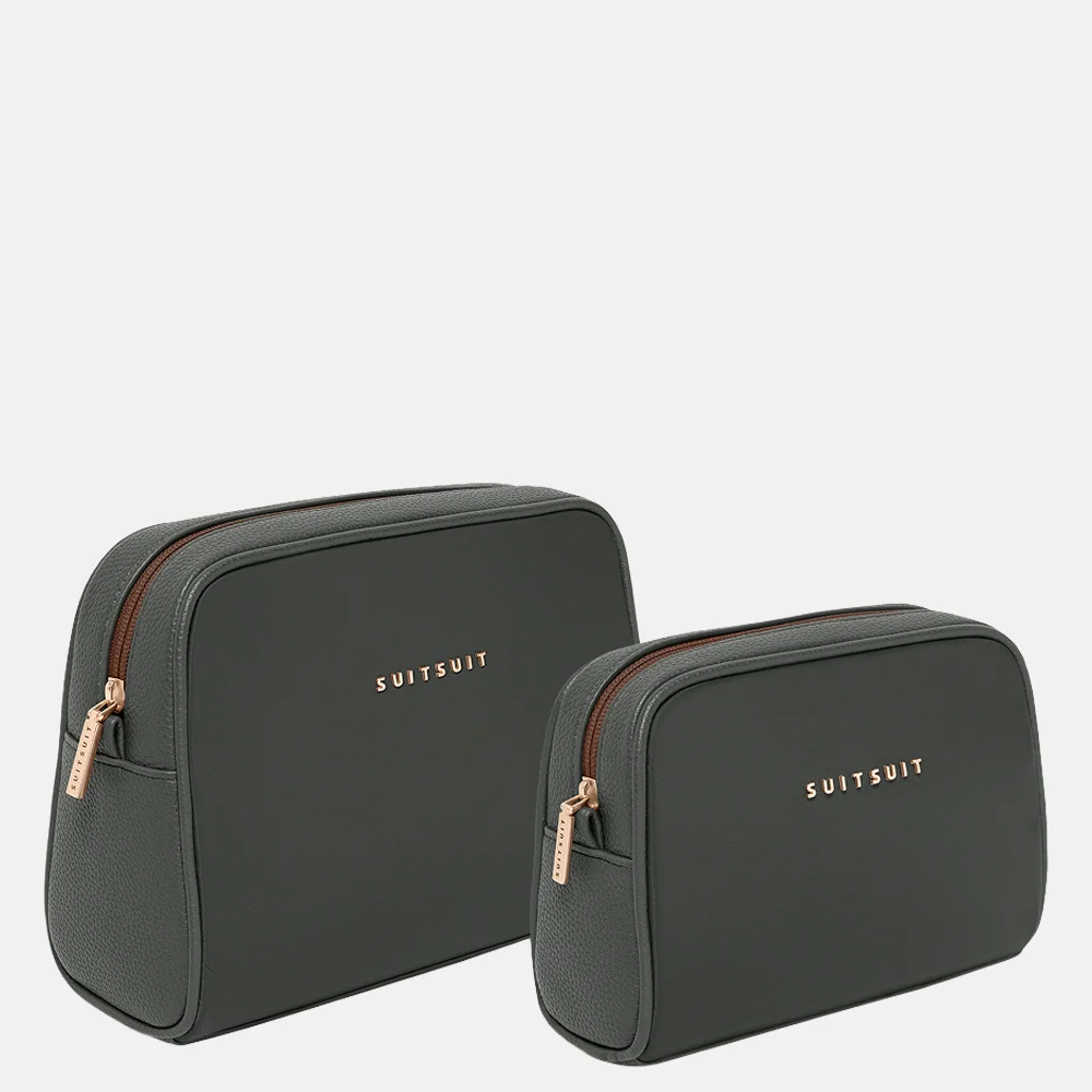 SUITSUIT Serenity Toilettas en make-up tasje set atlantic deep bij Duifhuizen