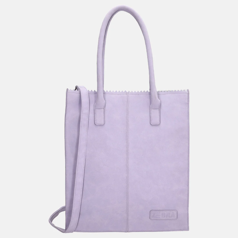 Zebra Trends Rosa shopper Lila