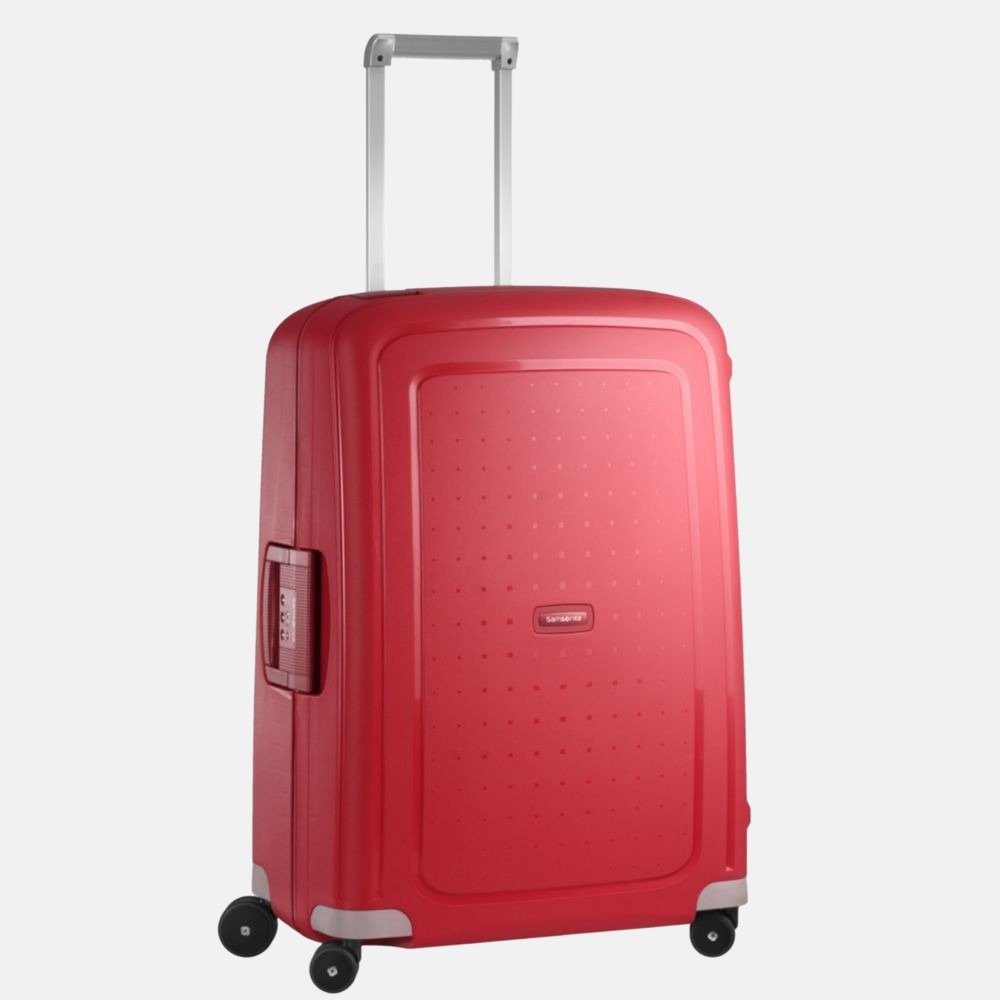 Samsonite S'Cure spinner 55 cm crimson red