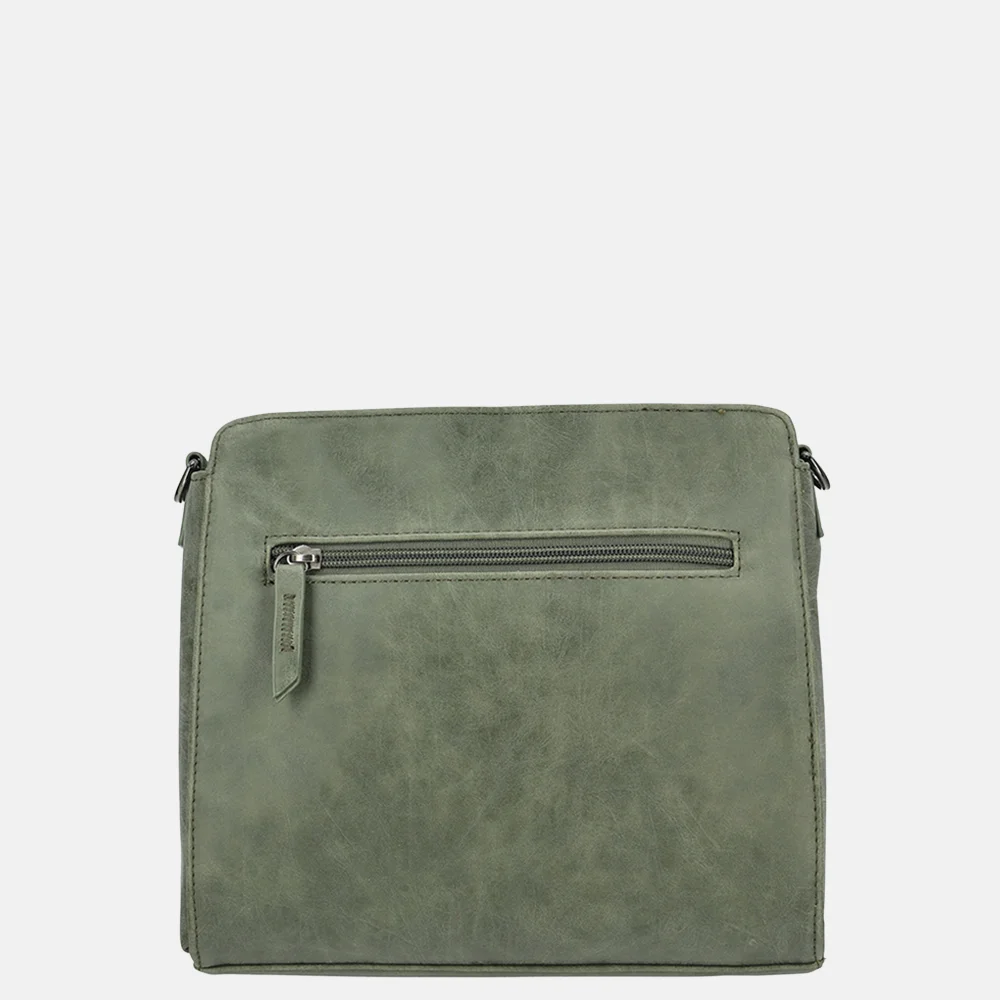 Enrico Benetti Stacey crossbody tas olijfgroen bij Duifhuizen
