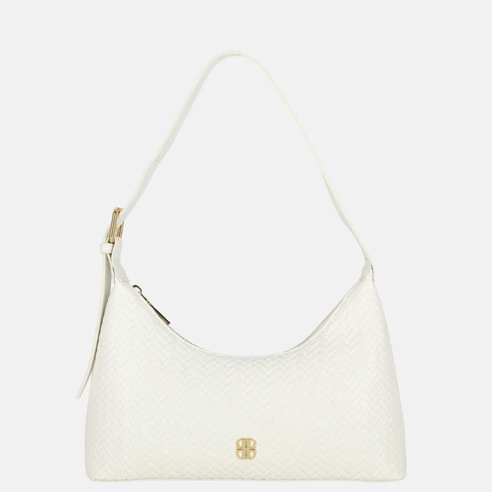 Laurent David Amy schoudertas vlecht white