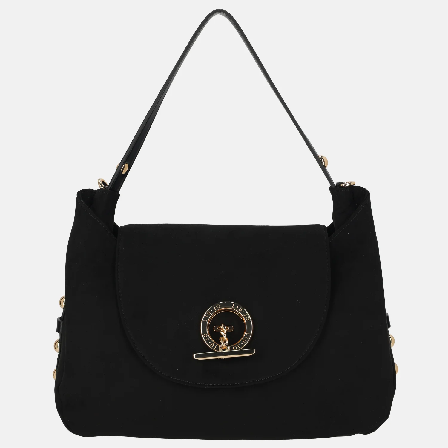 Liu Jo Gerona handtas top handle M zwart bij Duifhuizen