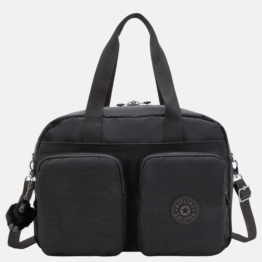 Kipling Defea weekendtas XL black noir bij Duifhuizen