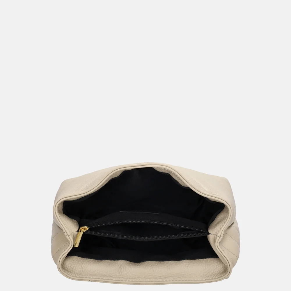 Charm London schoudertas beige bij Duifhuizen