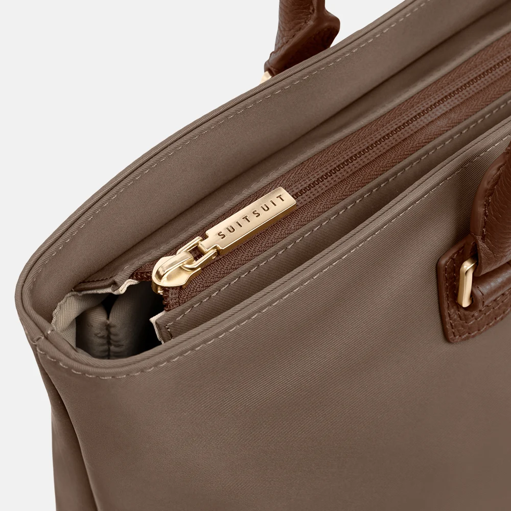 SUITSUIT Serenity Daily Tote schoudertas 16 inch moon stone bij Duifhuizen
