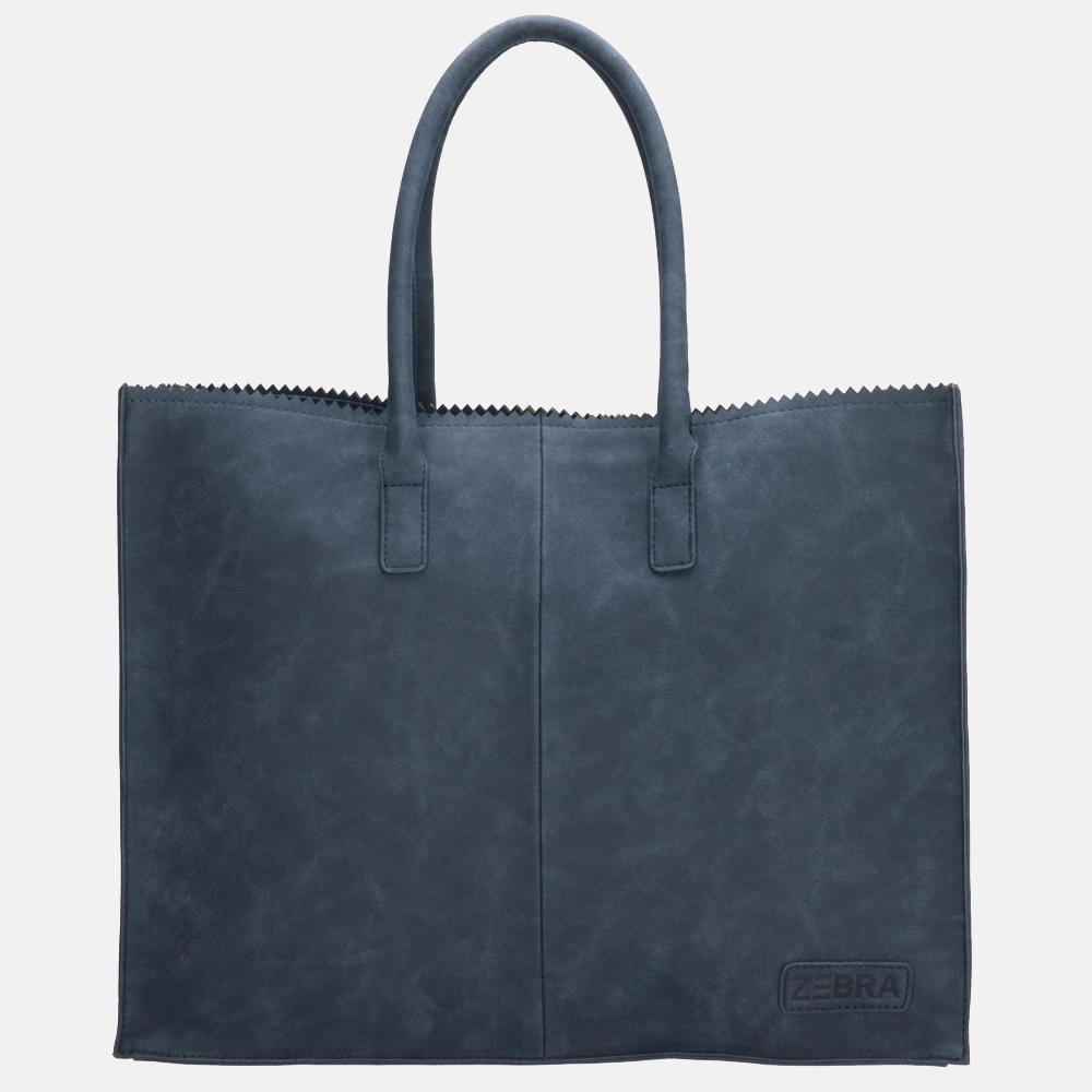 Zebra Trends Lisa shopper XL jeansblauw bij Duifhuizen
