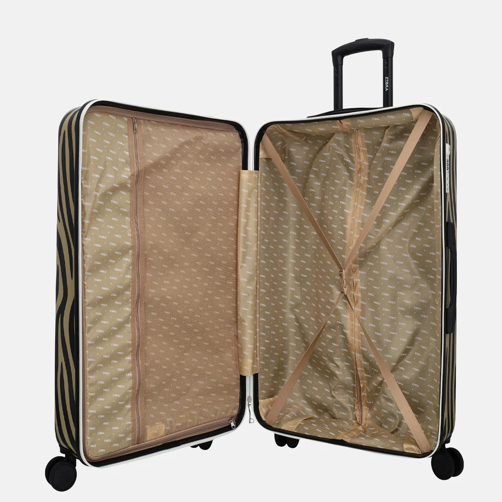 Zebra Trends kofferset 76 cm + 50cm zebra bij Duifhuizen