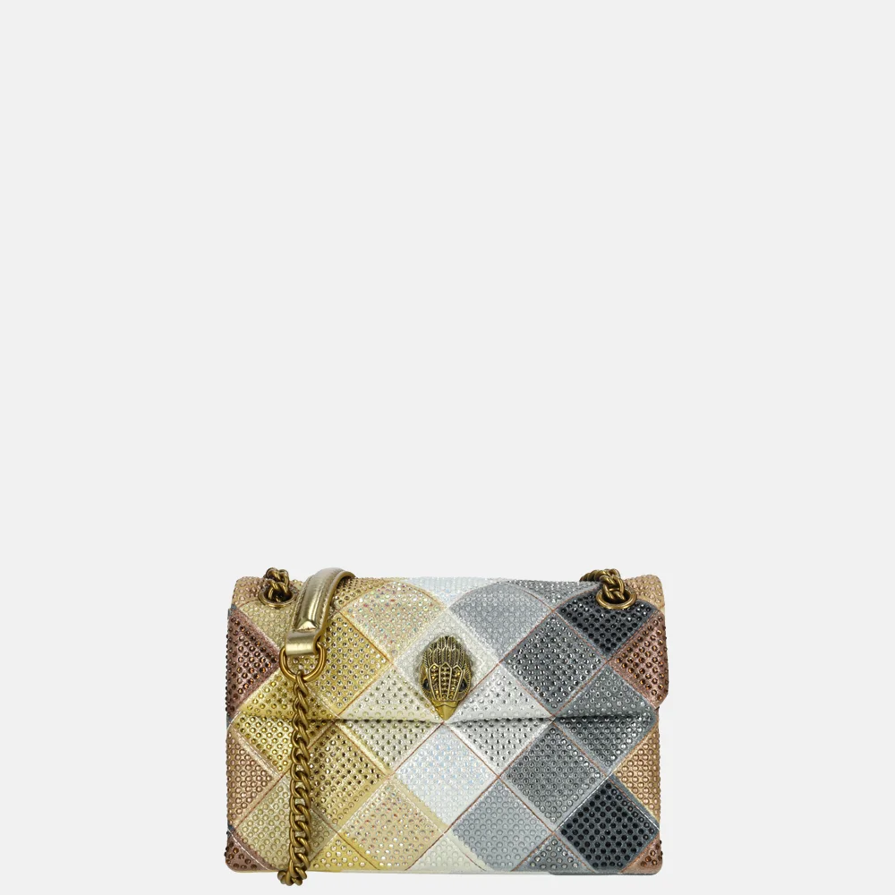Kurt Geiger Kensington schoudertas metal comb bij Duifhuizen