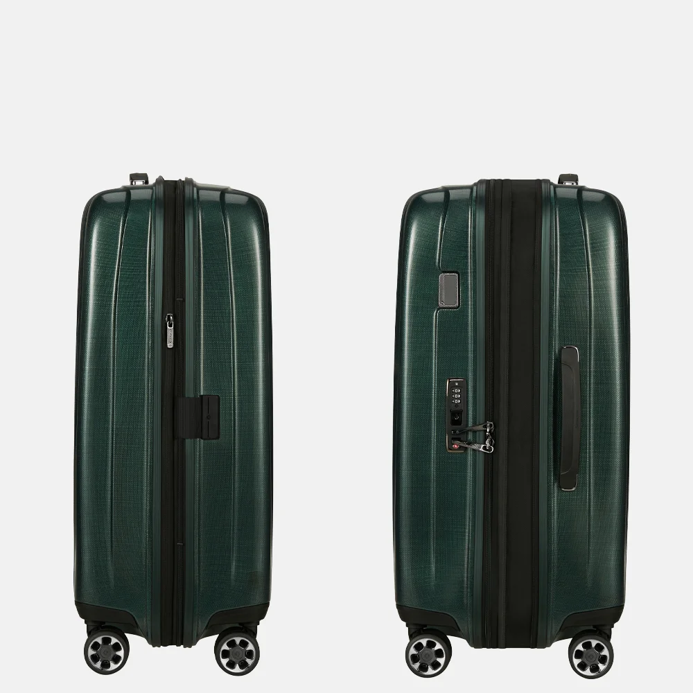 Samsonite Nexis Spinner Expendable reiskoffer 70 cm deep forest bij Duifhuizen